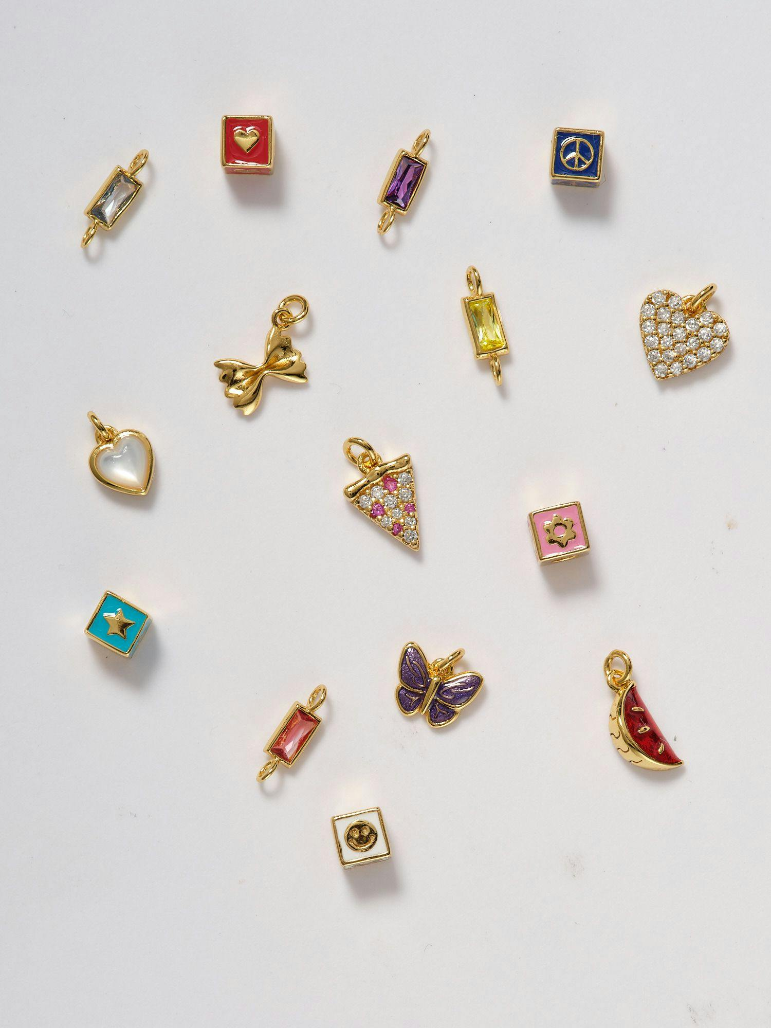 Vermeil Charms & Connectors