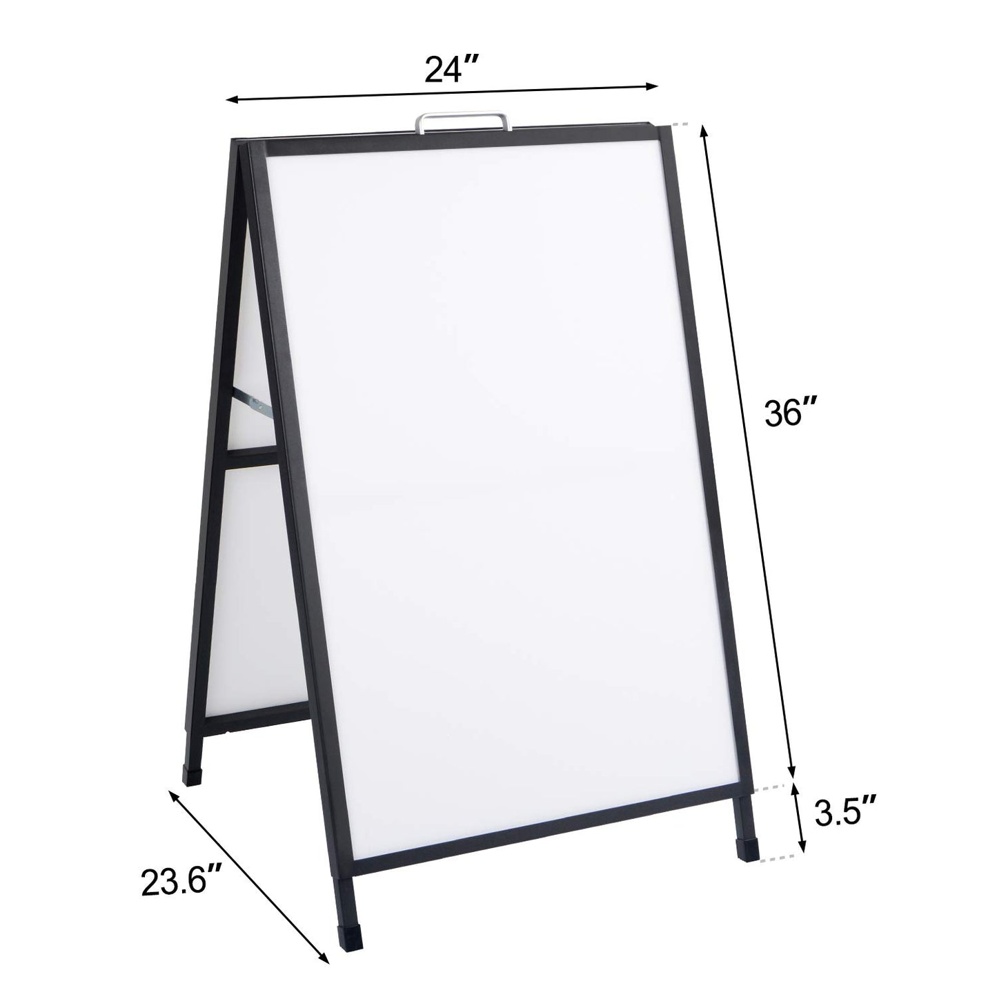 Metal A-Frame Sidewalk Sign