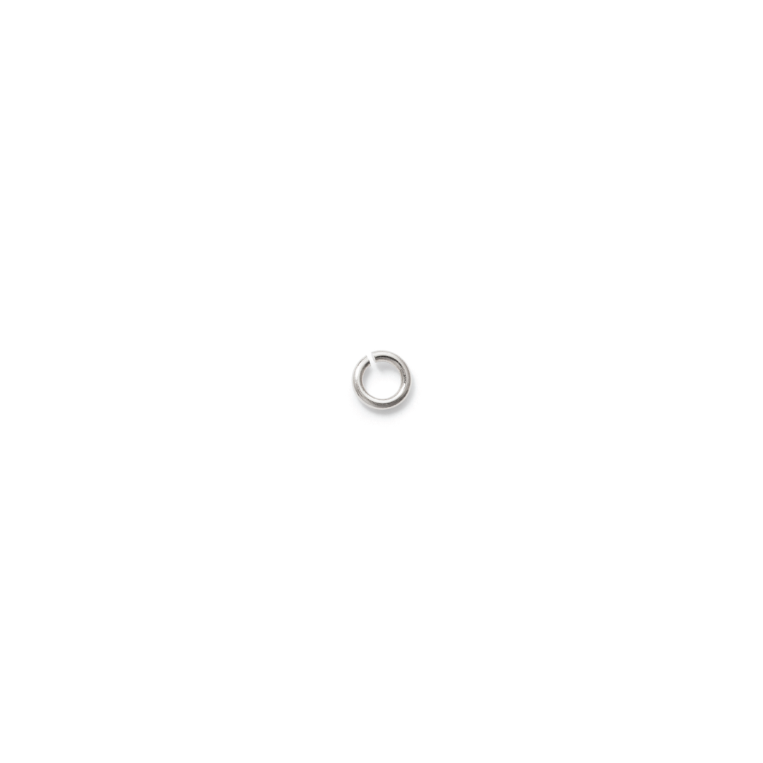 Permanent Jewelry, 2.5mm Jump Ring 14k Solid White Gold