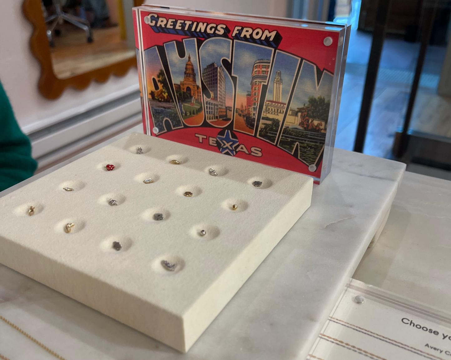 Charm Display & Organizer