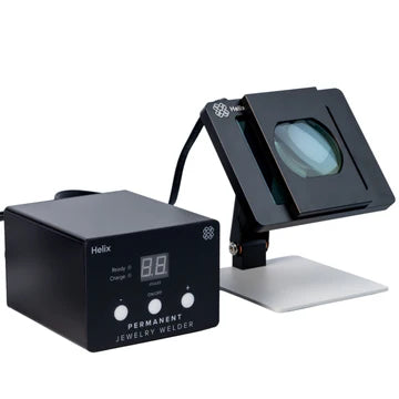 Helix Auto Darkening Screen with Magnification, Foldable for Permanent Jewelry Welder