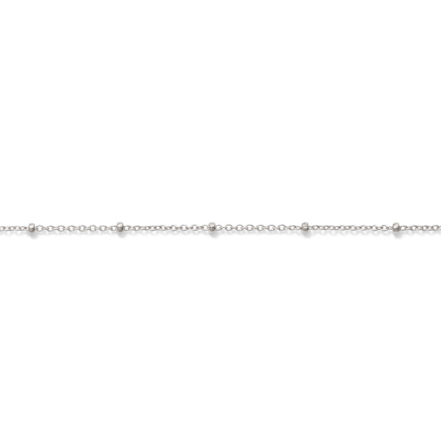 Permanent Jewelry, Satellite Cable Chain, Sterling Silver By the Inch