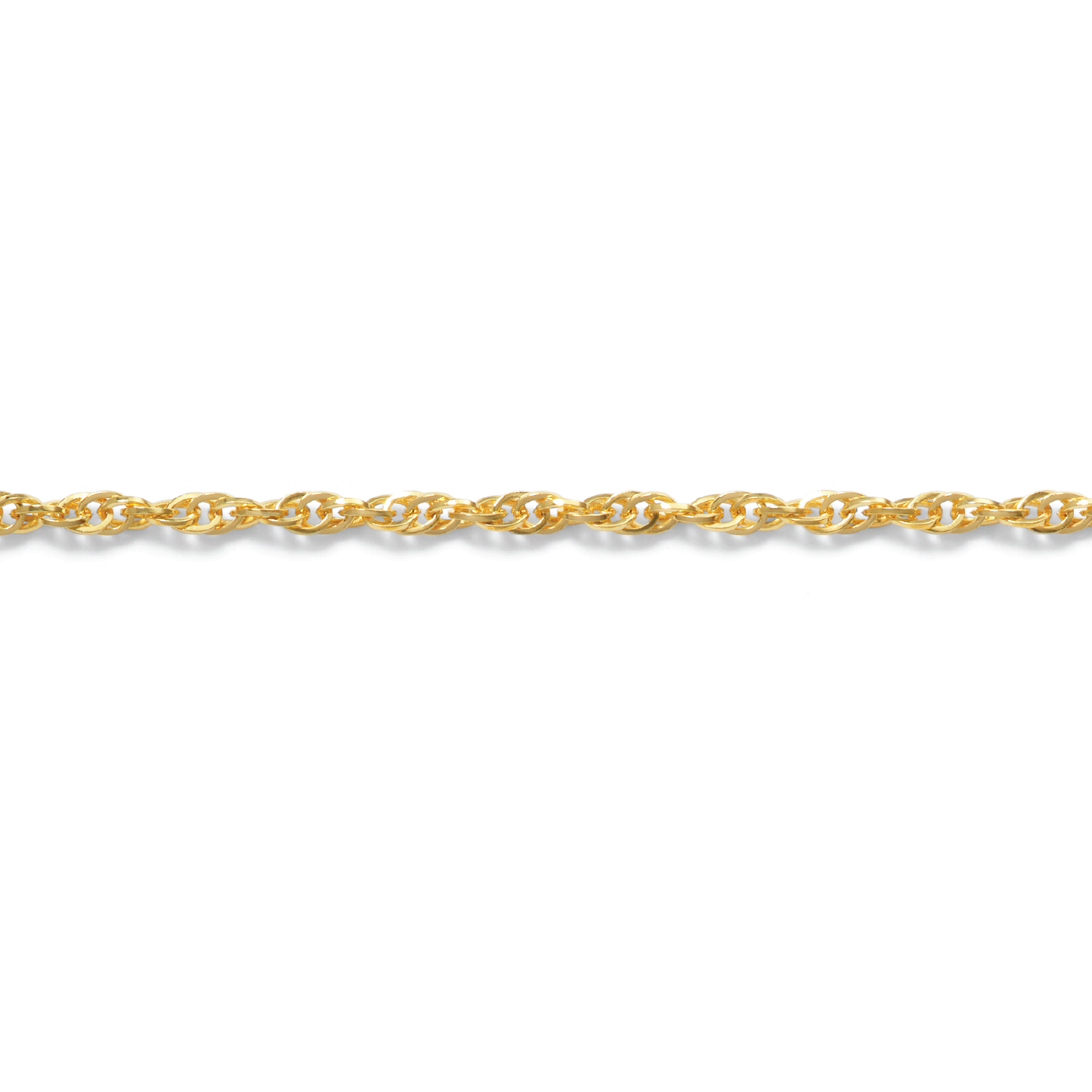 Permanent Jewelry, Dual Curb Chain, Yellow Gold Filled by the Inch