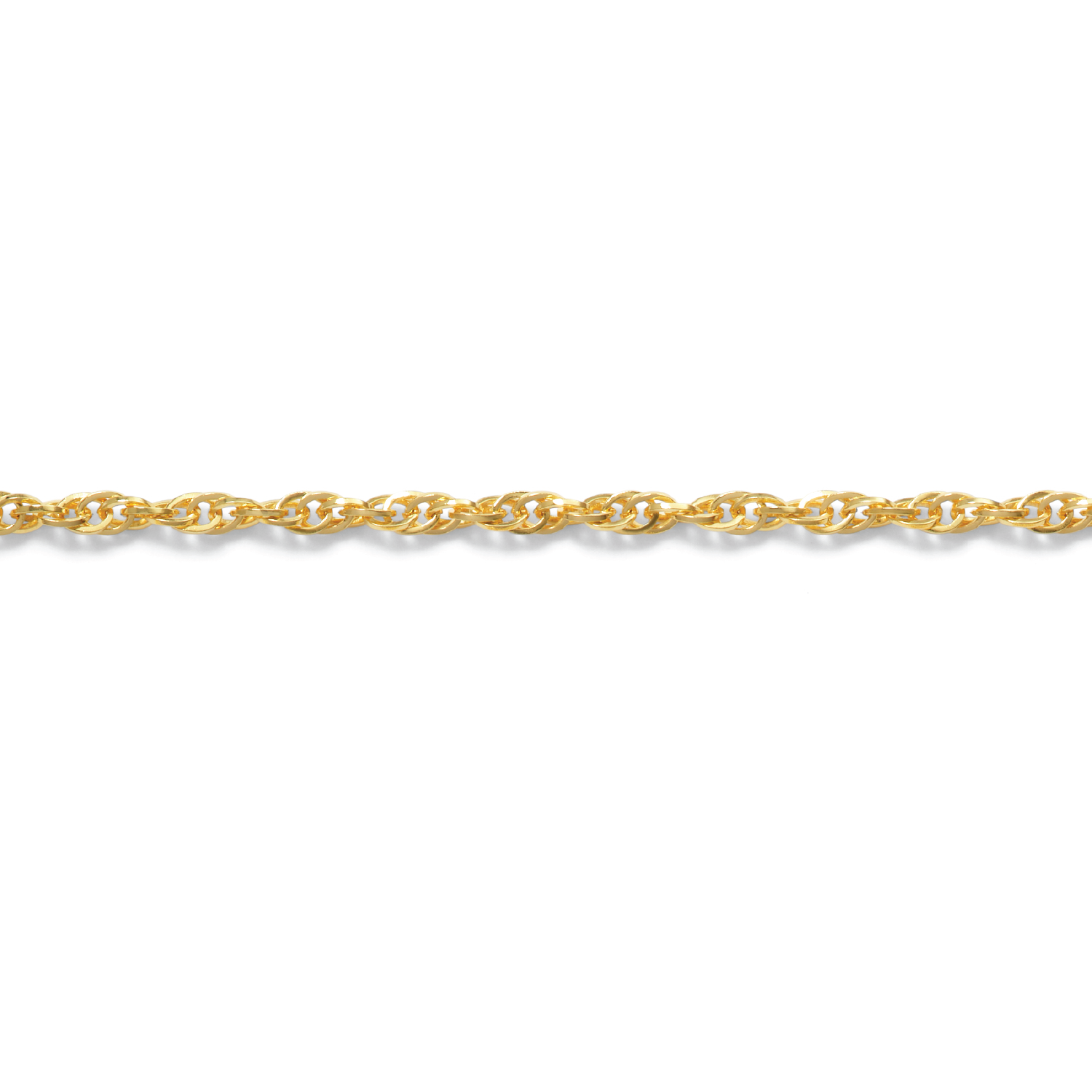 Permanent Jewelry, Dual Curb Chain, Yellow Gold Filled by the Inch