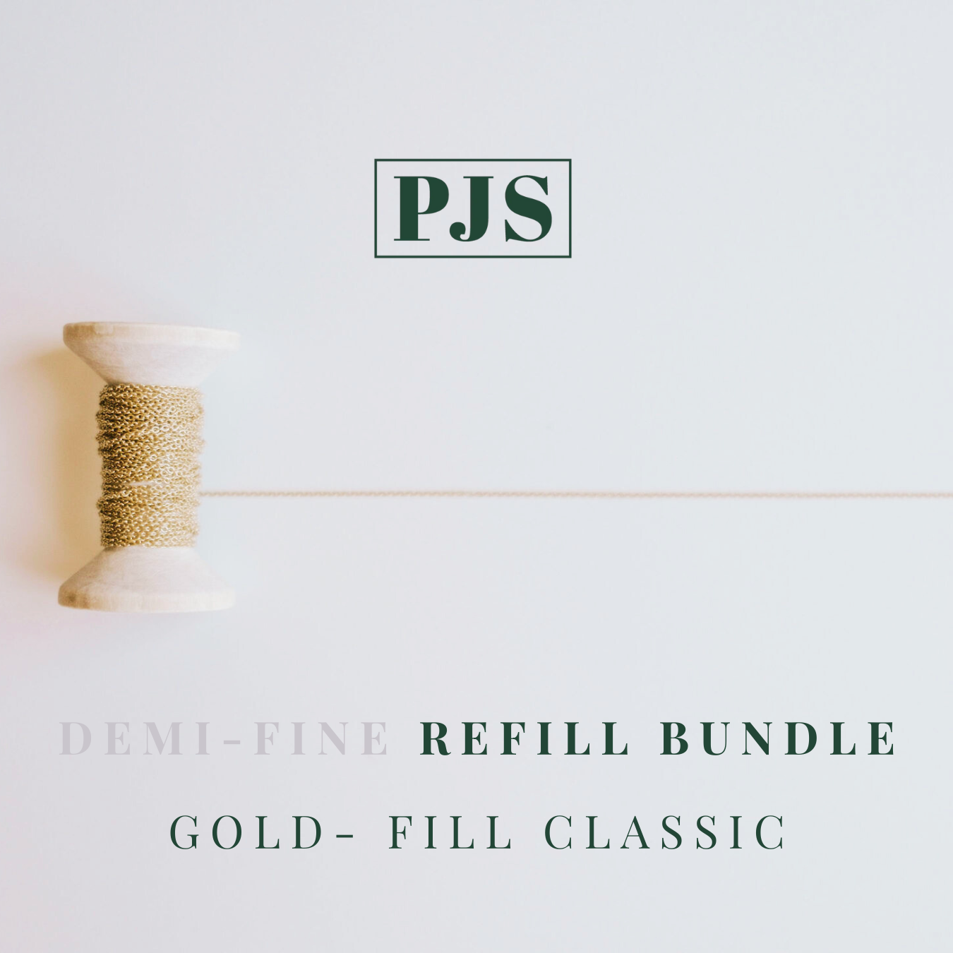 Permanent Jewelry, Gold Filled Bundle, Paperclip Chain, Cable Chain, Figaro Chain, Eye Connector Charm, 14k Solid Yellow Gold Jump Rings