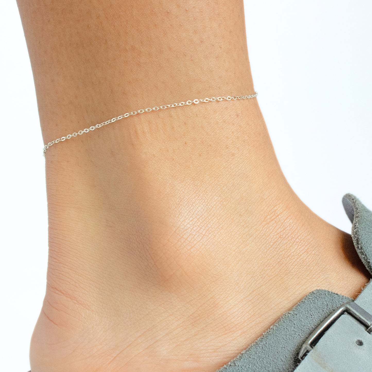 Cable Chain, Sterling Silver by the Inch