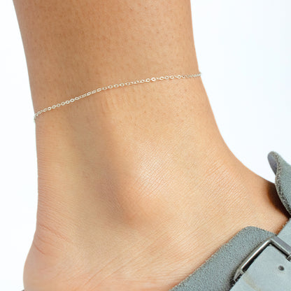 Cable Chain, Sterling Silver by the Inch