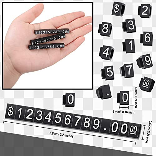 50-Set Pricing Display Cubes