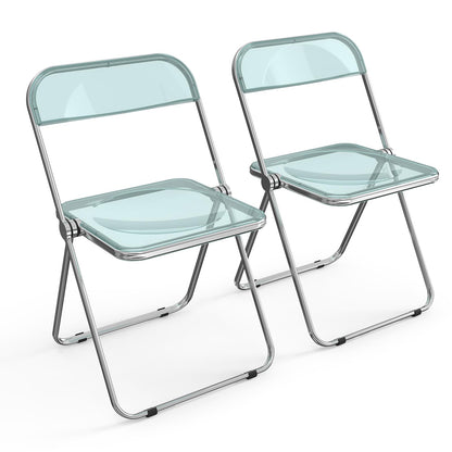 Acrylic Pop-up Folding Chairs
