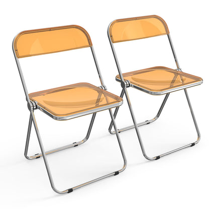 Acrylic Pop-up Folding Chairs