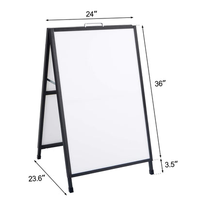 Metal A-Frame Sidewalk Sign