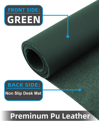 Non-Slip Leather Desk Mat