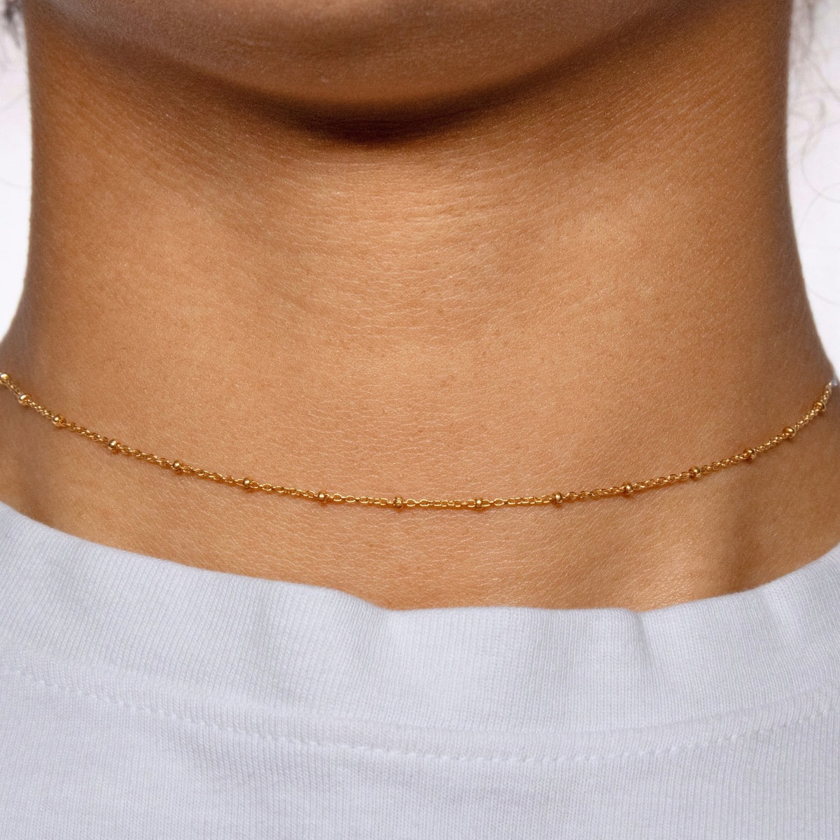 Satellite Cable Chain, Yellow Gold Filled By the Inch