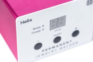 Permanent Jewelry, Welder, Pink Helix