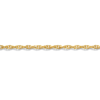 Permanent Jewelry, Dual Curb Chain, Yellow Gold Filled by the Inch