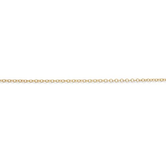 Permanent Jewelry, Cable Chain, Yellow Gold Filled by the Inch