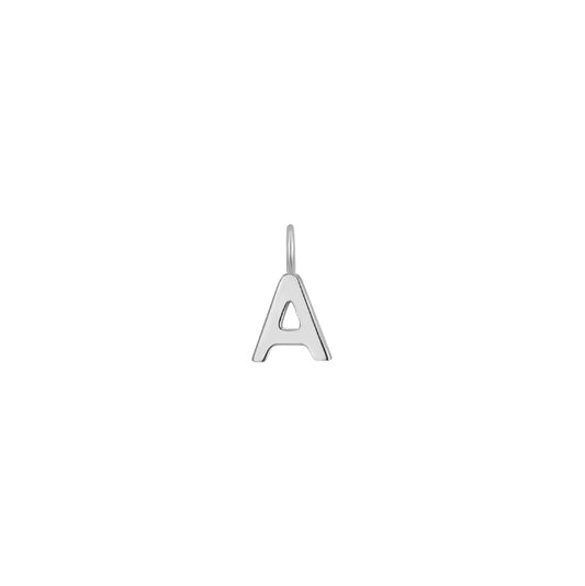 Permanent Jewelry, Letter Charms, Sterling Silver
