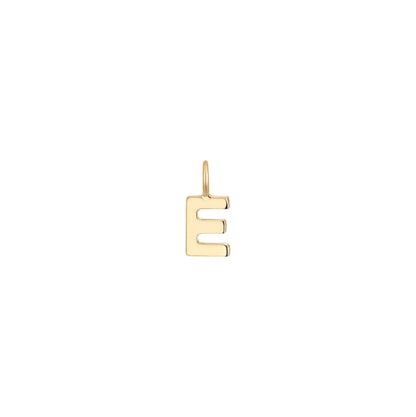 Permanent Jewelry, Letter Charms, Vermeil
