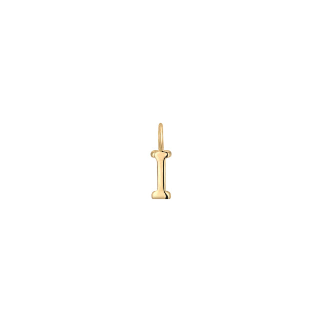 Permanent Jewelry, Letter Charms, Vermeil