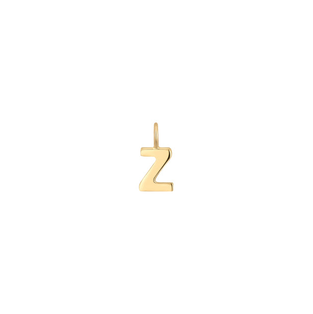 Permanent Jewelry, Letter Charms, Vermeil