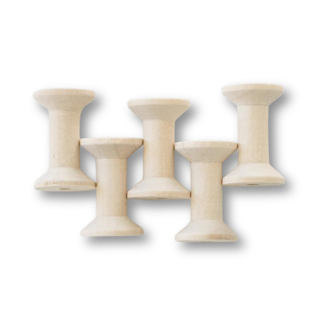 Permanent Jewelry, Wooden Spools for chains