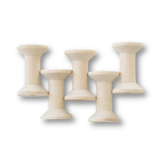 Permanent Jewelry, Wooden Spools for chains