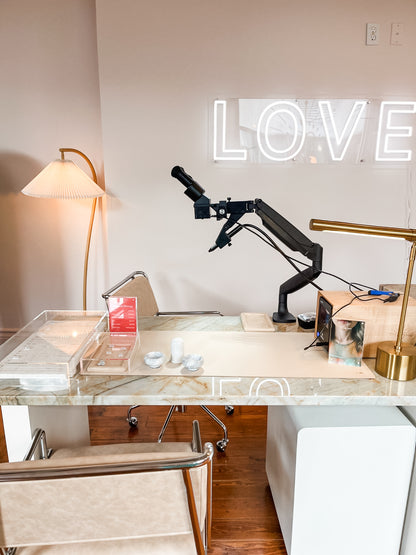 Non-Slip Leather Desk Mat